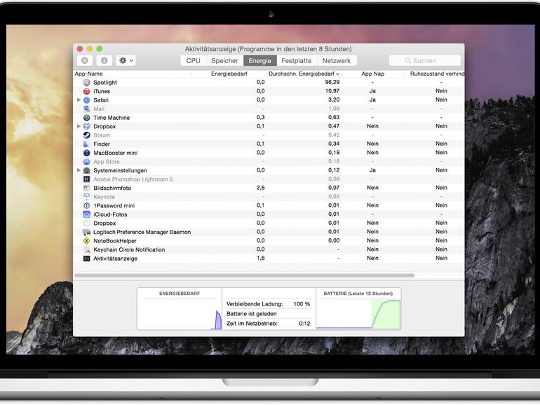 Akkulaufzeit verbessern