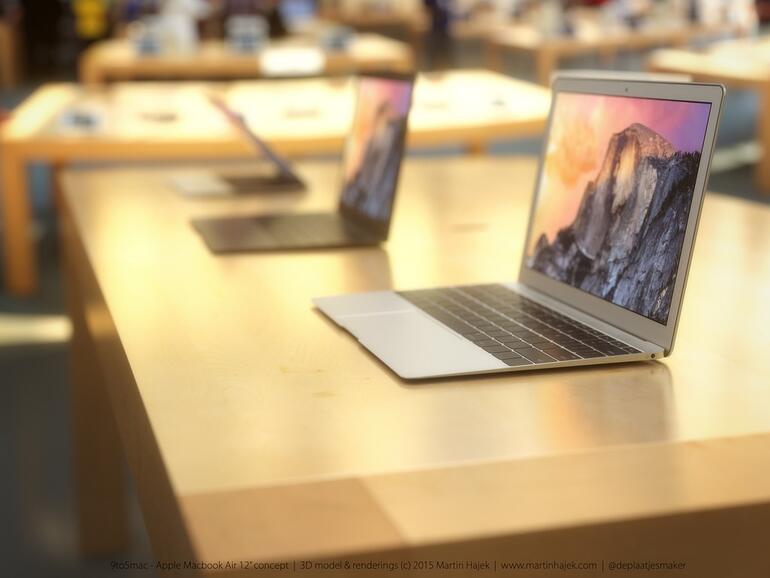 Apples neues MacBook Air soll ein 12-Zoll-Display-Retina erhalten