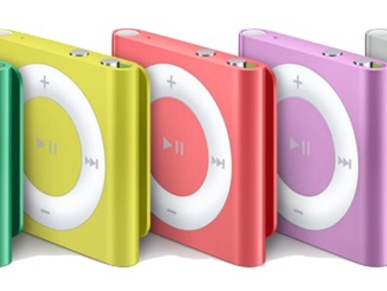 iPod shuffle - farbenfroh wird er weiter produziert