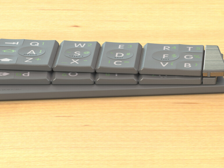 ... die sich gleichzeitig auf kleinstem Raum verstauen lässt