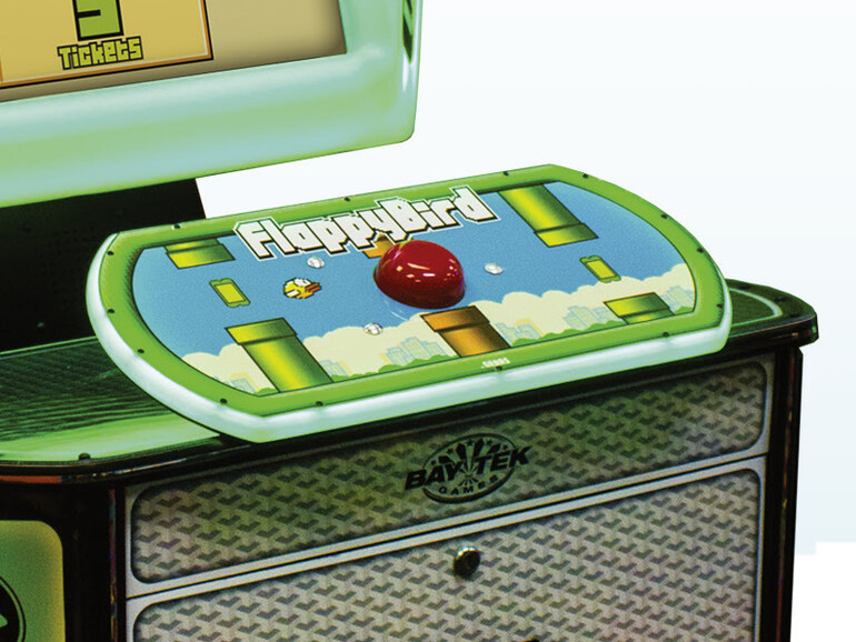 Die Steuerung erfolgt einzig über einen großen Knopf