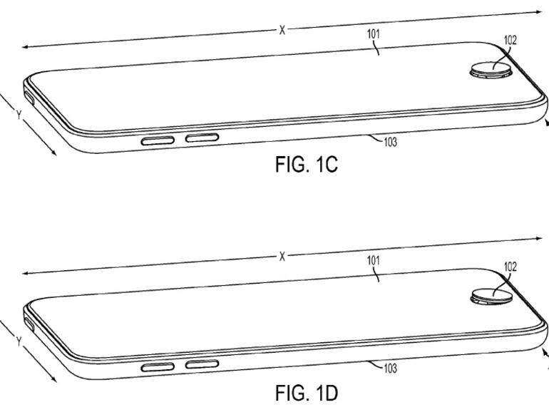 Der Homebutton als Joystick muss aus dem iPhone herausfahren