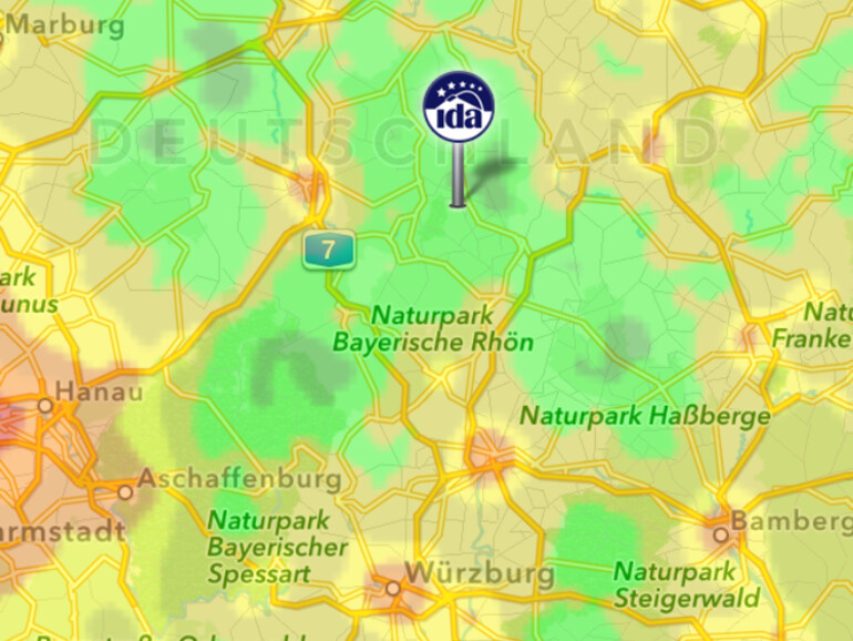 Besonders dunkle Flecken erhalten eine „ida“-Plakette.