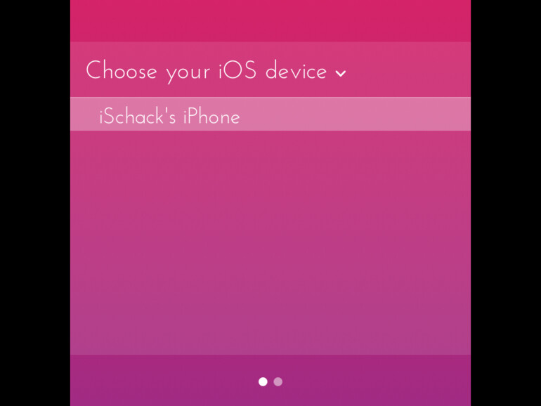 Nachdem MacID auf Mac und iPhone läuft, fordert die Mac-Anwendung dazu auf, Mac und iPhone zu pairen.