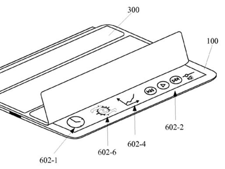 Der Anwender kann das Smart Cover komplett oder an einer von drei Stellen teilweise zurück klappen