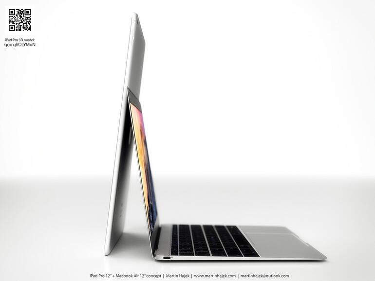 Rücken an Rücken: MacBook Air 12-Zoll & iPad Pro