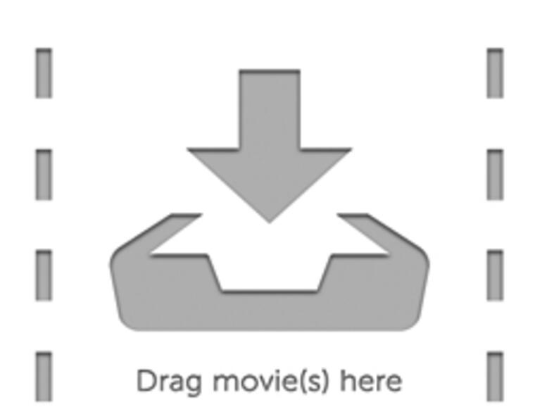In das Hauptfenster von FilmTag ziehen Sie mit gedrückter Maustaste alle Filmdateien, denen Sie aktuelle Informationen verpassen möchten. Dann sucht FilmTag für Sie danach.
