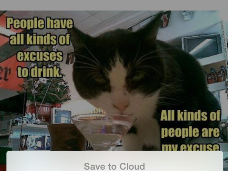 Email-Anhänge lassen sich auch direkt in verbundene Cloud-Konten speichern.