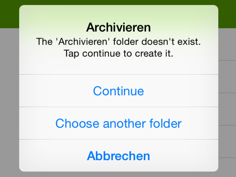 Leichte Übersetzungsfehler seien der Software in Version 1.0.0. zu verzeihen.