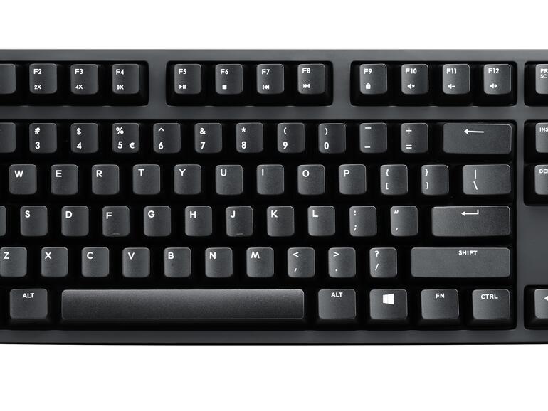 Die NovaTouch TKL gibt es leider nur mit Windows-Layout