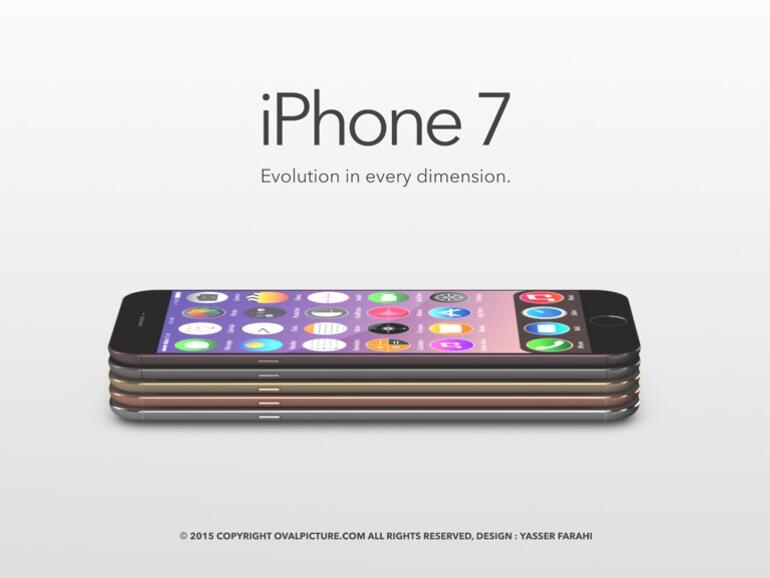 Designentwurf zum iPhone 7