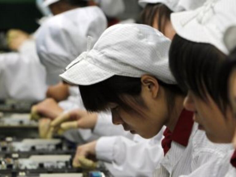 Arbeiten unter menschenunwürdigen Bedingungen.