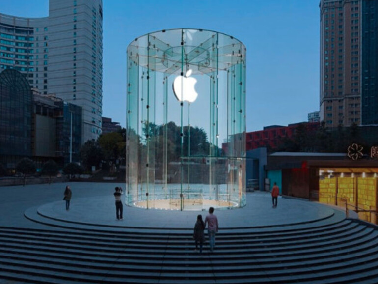 Die Website MacX veröffentlichte erste Fotos des neuen Apple Stores in Chongqing, China.