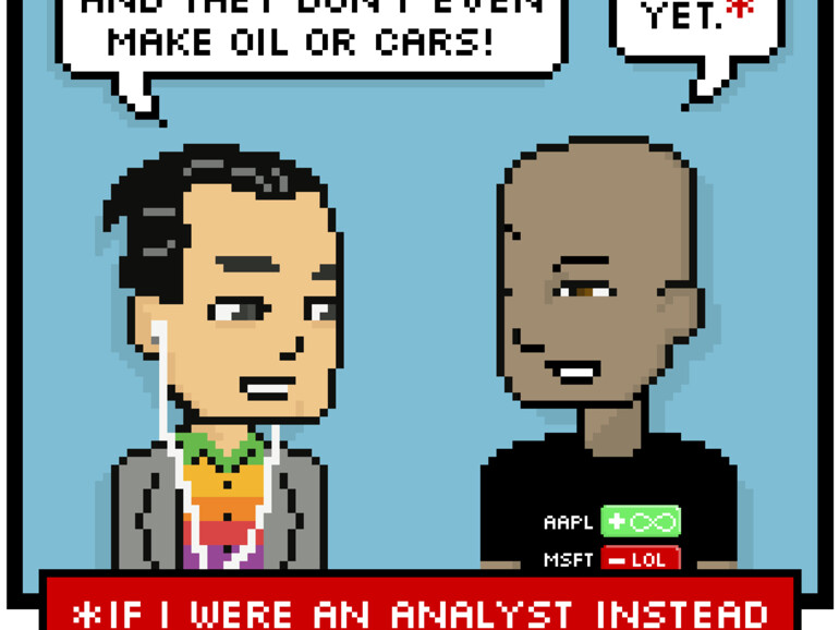 Und sie stellen nicht einmal Öl oder Autos her - noch nicht.