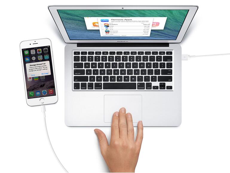 Entrümpeln Sie Ihr iPhone bequem vom Mac aus