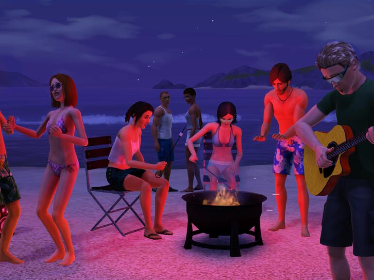 Strandparty (Die Sims 3)