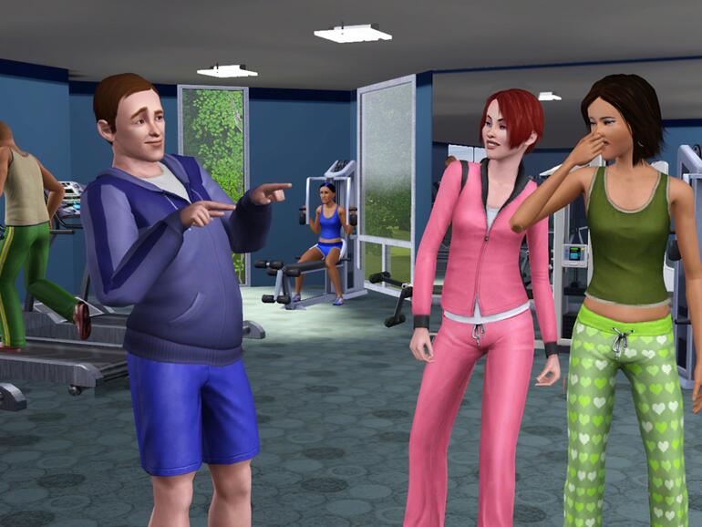 Im sportstudio (Die Sims 3)