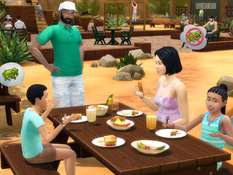 Mittagessen (Die Sims 4)