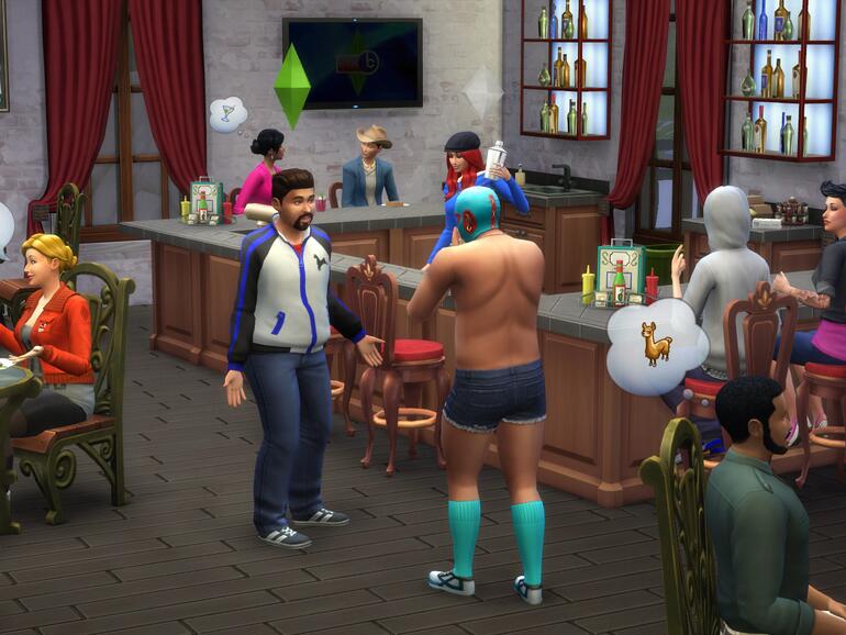 An der Bar (Die Sims 4)