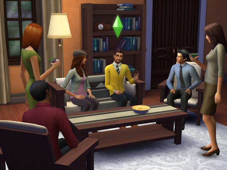 Netter Abend mit Freunden (Die Sims 4)