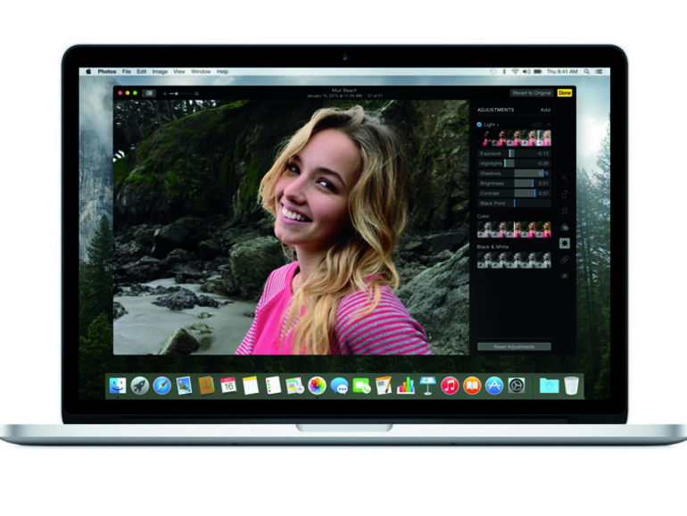 Bildbearbeitungsfunktionen in Apple Fotos