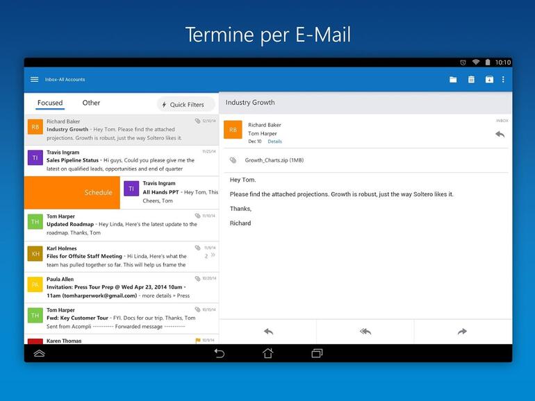 Outlook für iOS