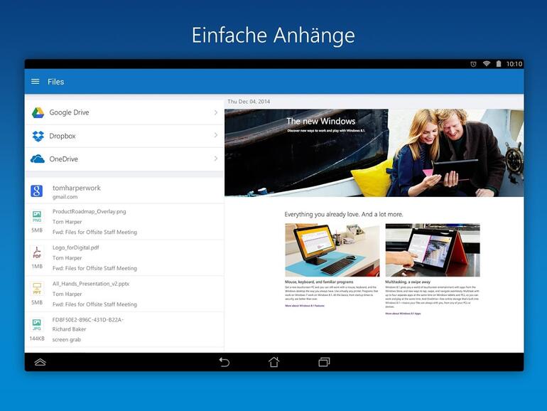 Outlook für iOS