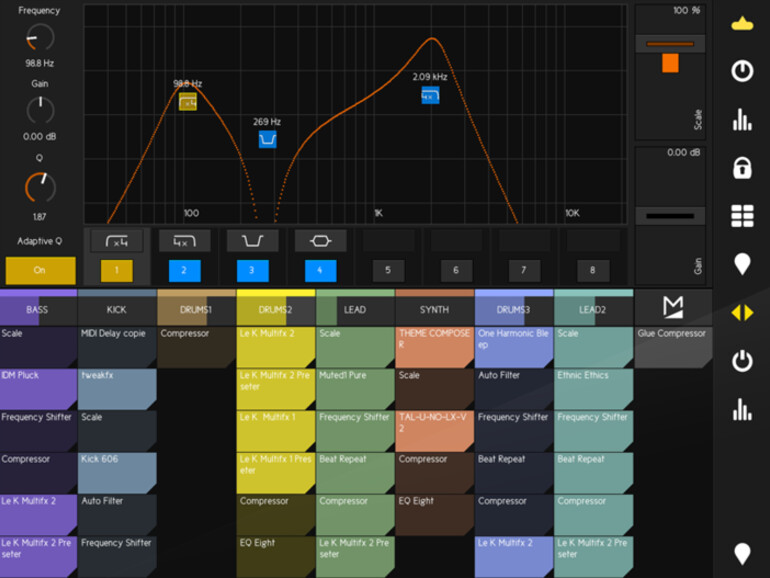 Wer den vollen Zugriff auf Ableton Live haben möchte, kommt um TouchAble 2 kaum herum. Trotz der Parameterfülle ist die App keinesfalls unübersichtlich. Die Entwickler haben schlicht alles richtig gemacht. Bravo!