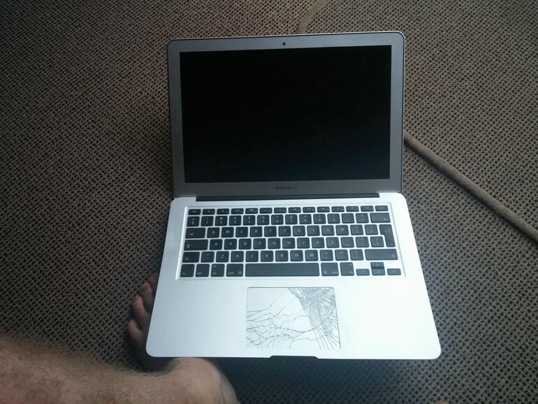 Das MacBook Air ist trotz seines delikaten Designs offenbar extrem widerstandsfähig