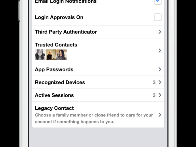Auf das neue Feature kann künftig über die Sicherheit-Einstellungen zugegriffen werden.