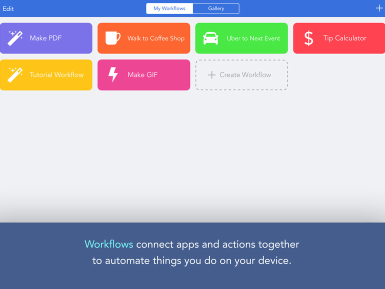 Eigene Arbeitsabläufe in Workflow