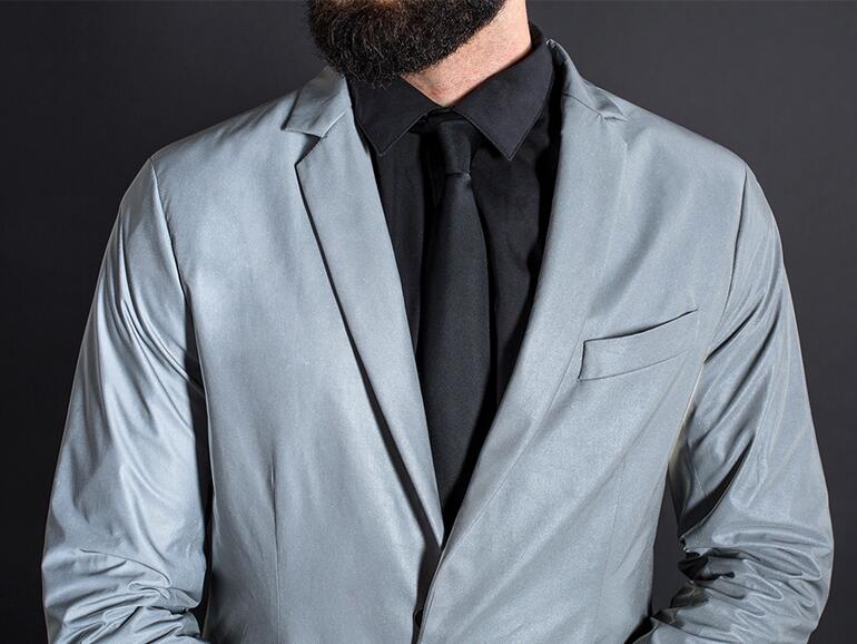 Flashback-Anzugjacke ohne Blitz