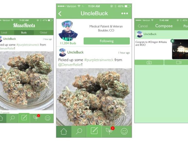 In vier US-Staaten, Colorado, Washington, Oregon und Alaska, und im US-Regierungsbezirk District of Colombia ist der Besitz und der Konsum von Marihuana legal