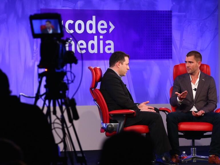 Chris Cox im Gespräch mit Peter Kafka