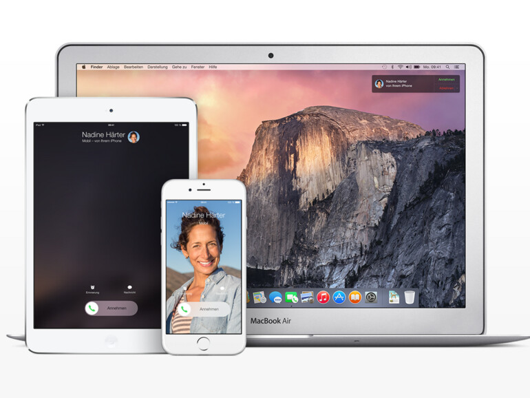Nutzer können mit Handoff Aktivitäten an andere Geräte übergeben