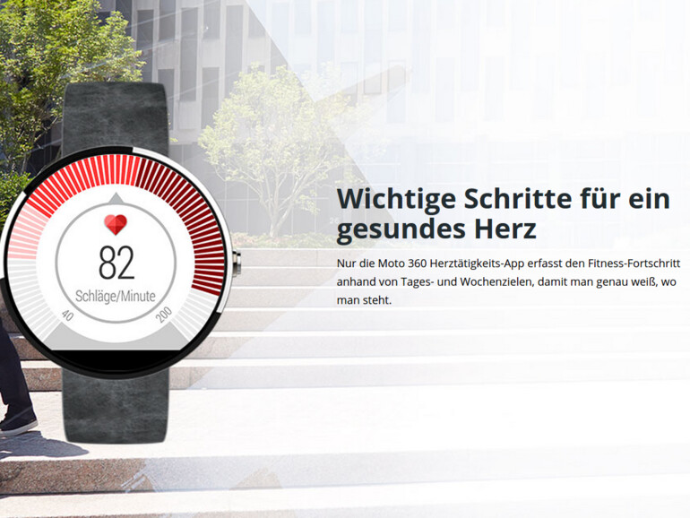 Die Moto 360 ist eine Smartwatch mit dem Betriebssystem Android Wear