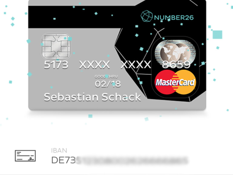 Geschafft: Das Konto ist danach sofort benutzbar. Die schon abgebildete Karte erhält man wenige Tage später per Post.