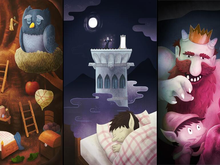 Interaktives Kinderbuch: Knard