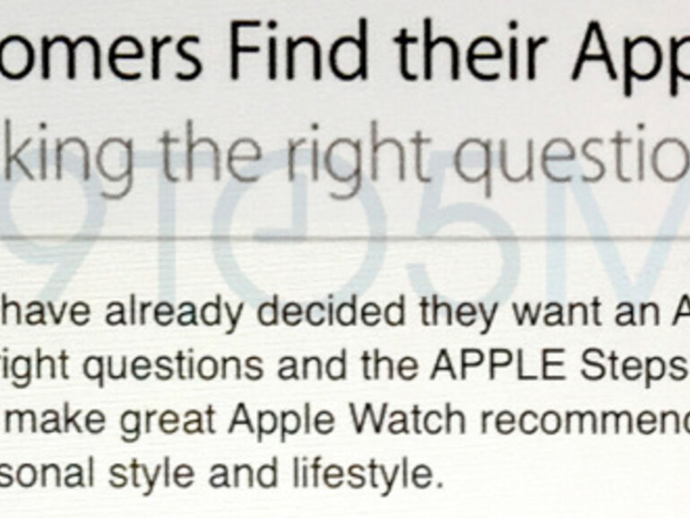 Dem Bericht zufolge sollen die Mitarbeiter davon ausgehen, dass sich viele Kunden bereits für den Kauf einer Apple Watch entschieden haben.