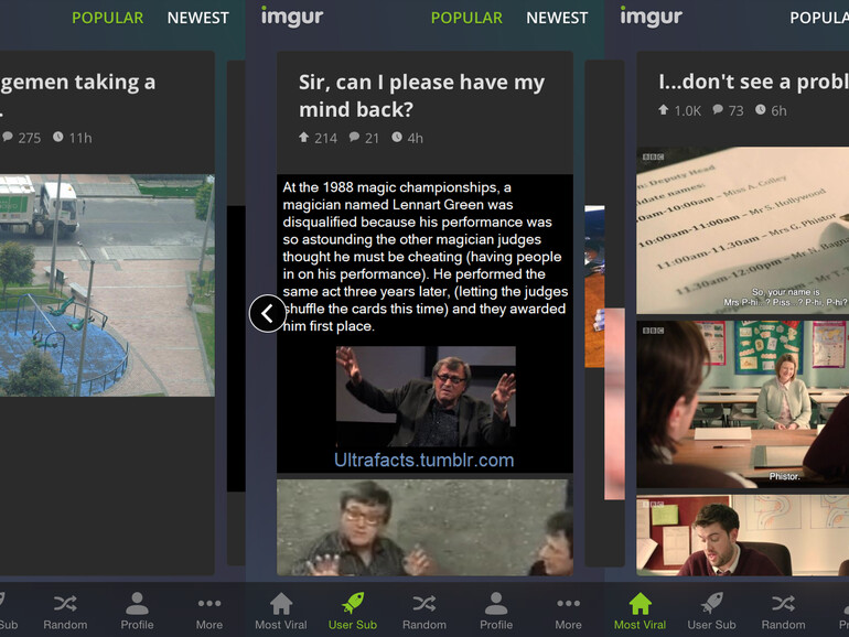 Imgur: Viewer für den Bildupload-Dienst