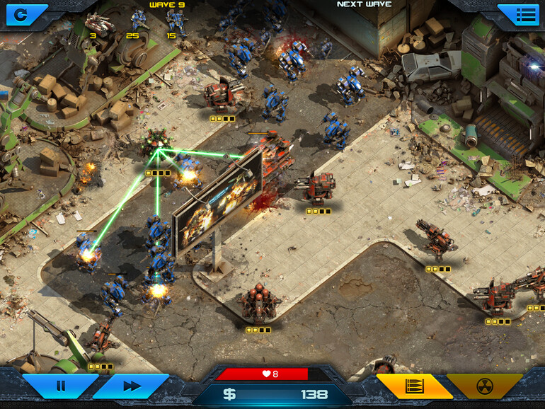 Epic War TD2: Tower Defense mit realistischer Grafik