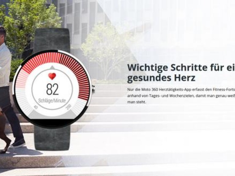 Moto 360 bietet ein rundes Display und ähnelt somit einer herkömmlichen Uhr