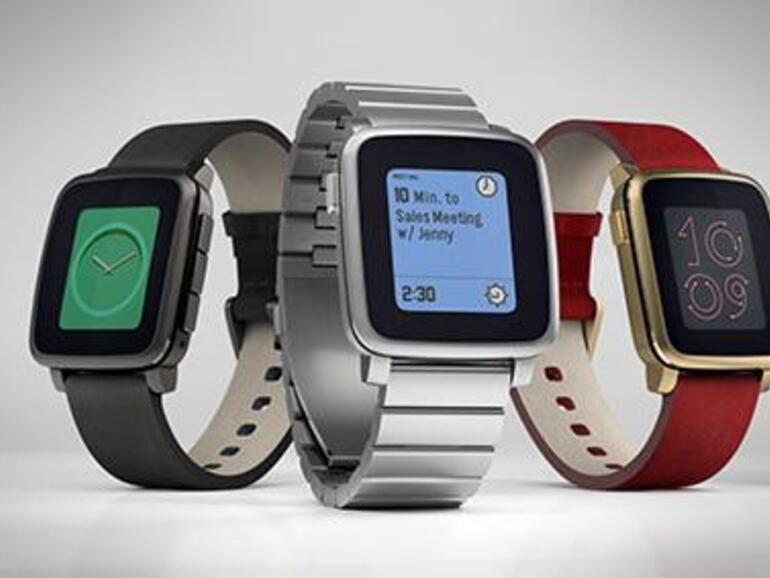 Die Pebble Time Steel glänzt vor allem durch ihre lange Akkulaufzeit