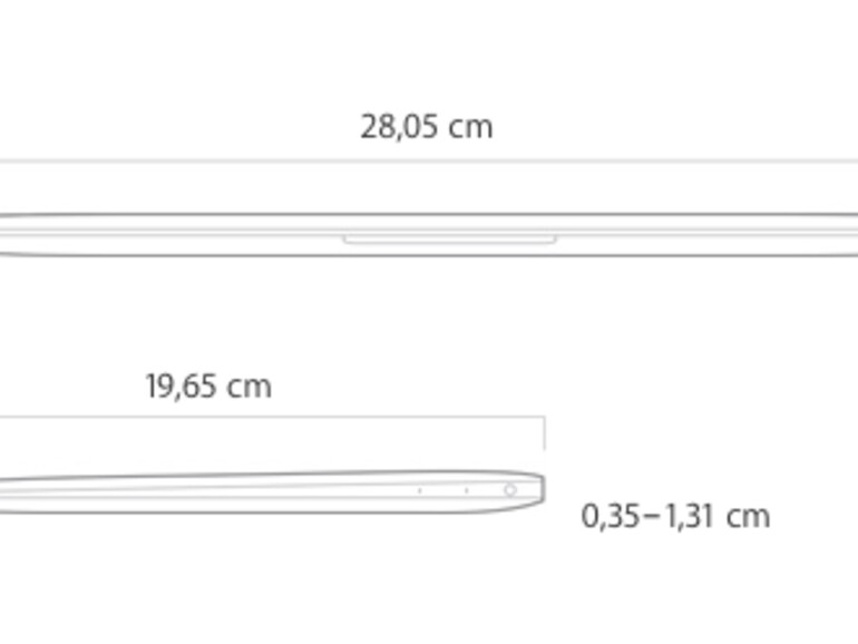 MacBook: Schlanker als die MacBook Air-Modelle