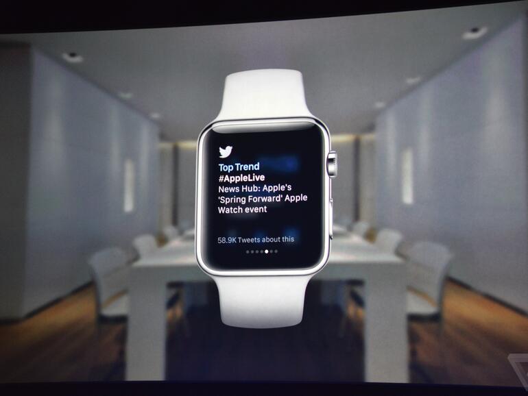 Twitter eignet sich hervorragend für die Apple Watch