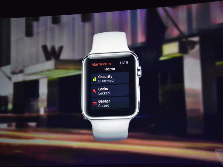 Die Apple Watch als Garagentoröffner