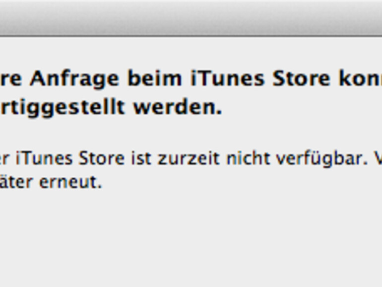 ... ist down!