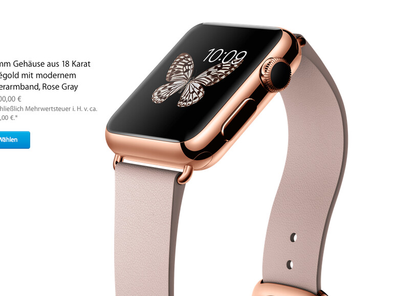 Die originale Apple Watch Edition kostet bis zu 18.000 Euro und somit so viel wie ein kleiner Neuwagen.