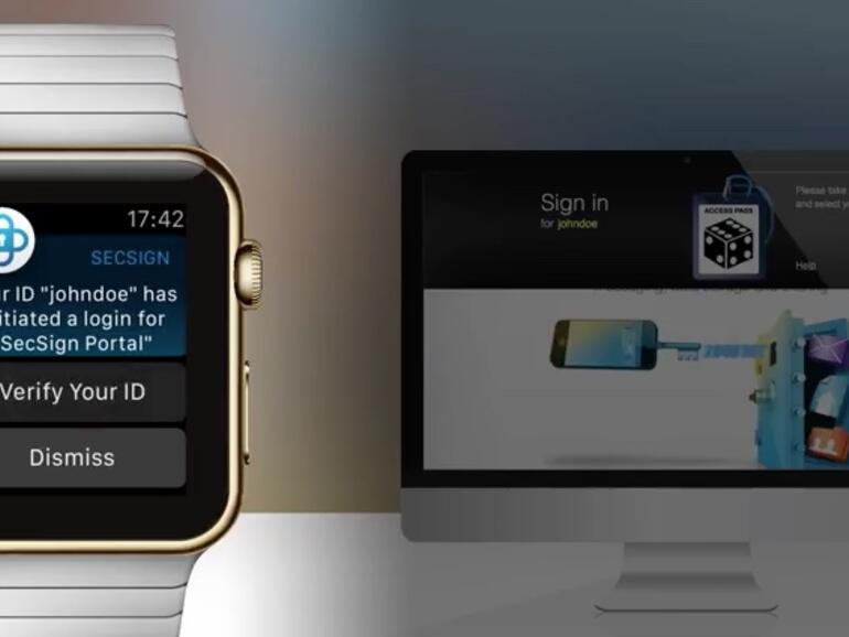 Multi-Faktor-Authentifizierung per Apple Watch