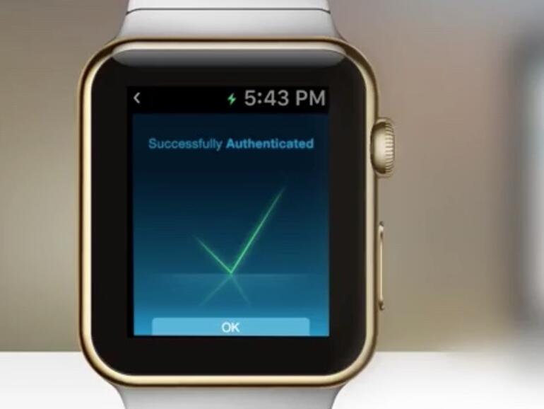 Multi-Faktor-Authentifizierung per Apple Watch
